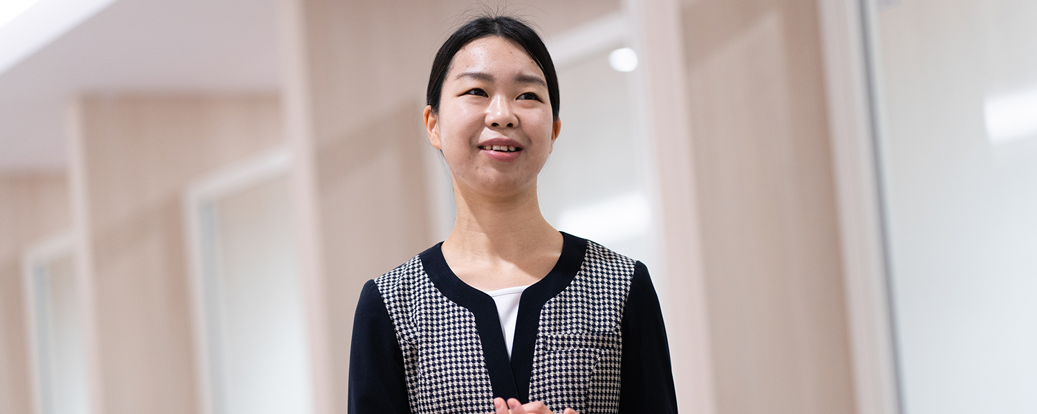 山梨県厚生連健康管理センター recruit2023 先輩の声　保健科