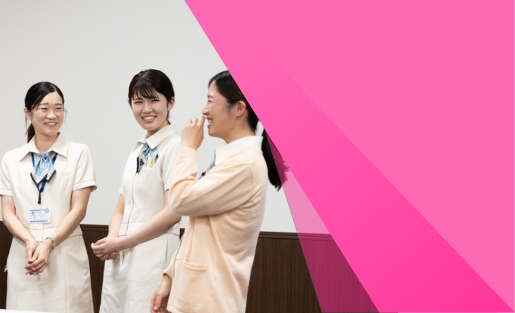 山梨県厚生連健康管理センター recruit2023　仕事を楽しむ