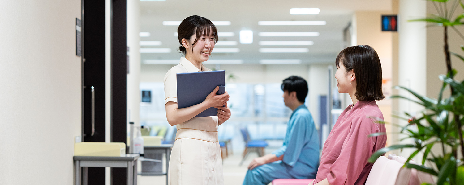 山梨県厚生連健康管理センター recruit2023 先輩の声 看護科