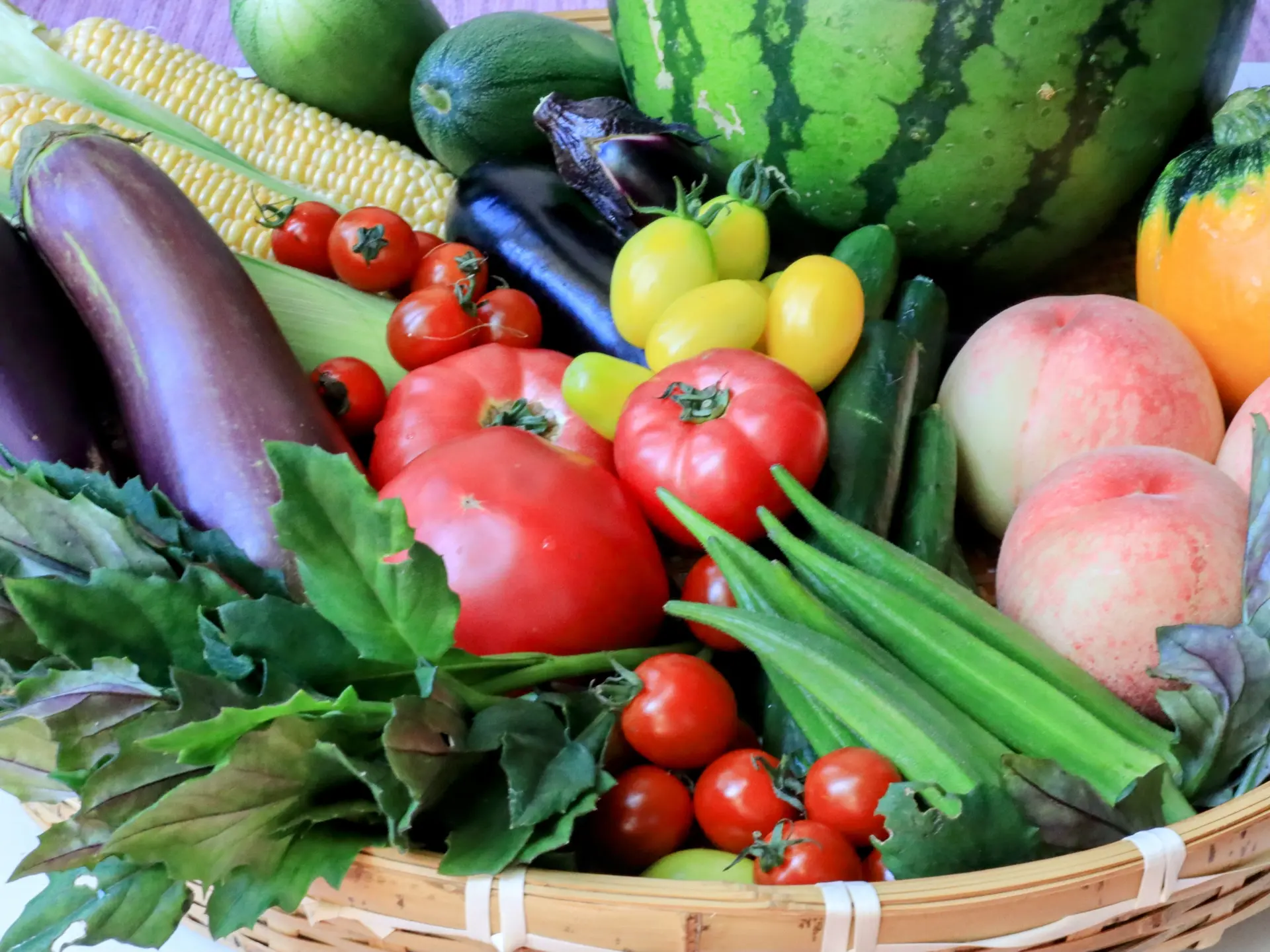 夏野菜の効能紹介！8月31日は野菜の日！ | 山梨県厚生連健康管理 