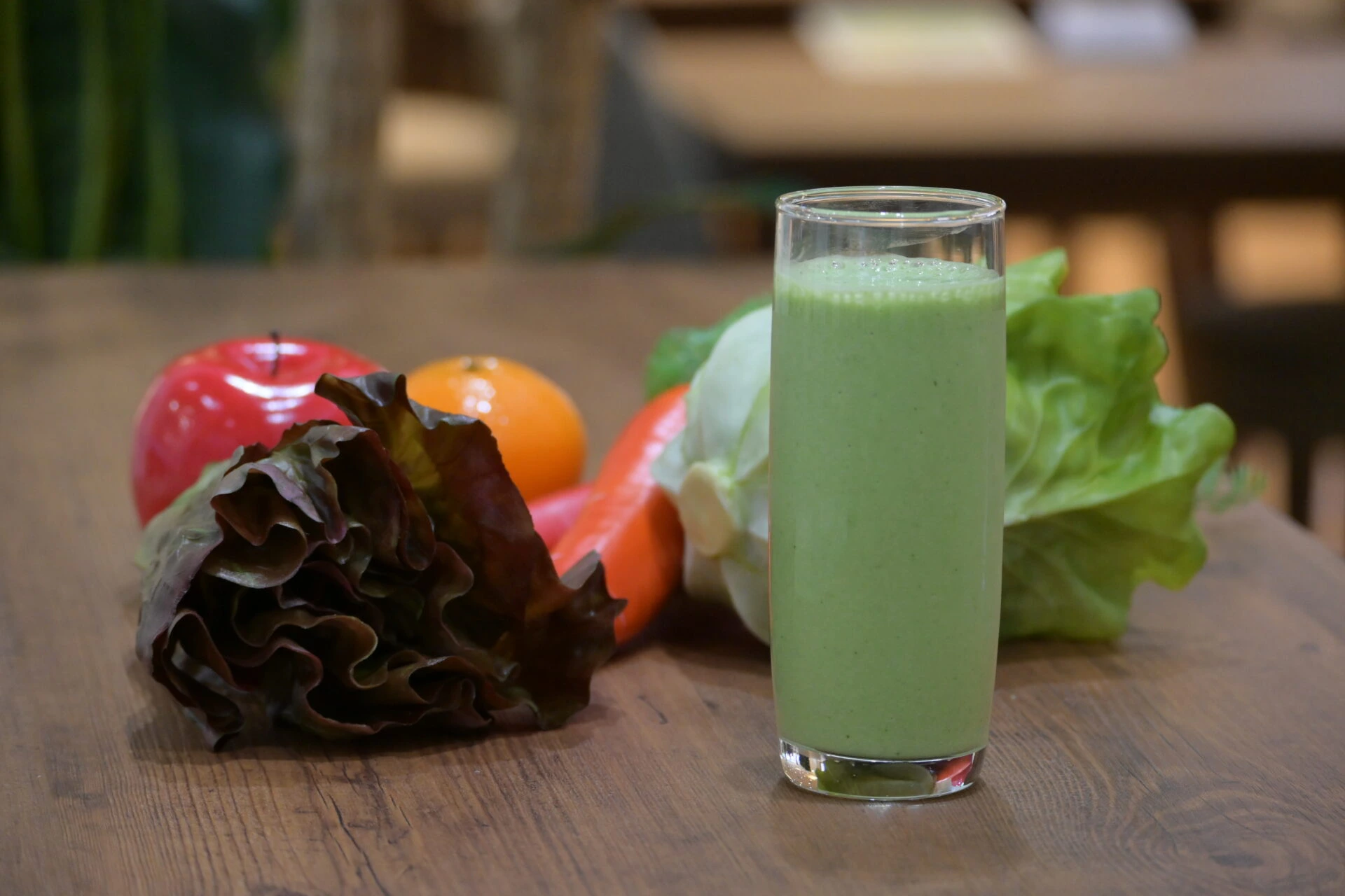 小松菜とヨーグルトのスムージー | 山梨県厚生連健康管理センター